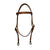 Ezy Ride Straight Brow Bridle w Brass Snaps