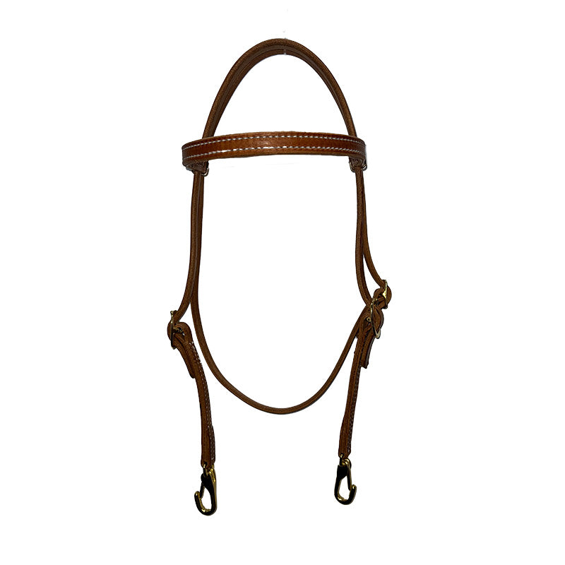 Ezy Ride Straight Brow Bridle w Brass