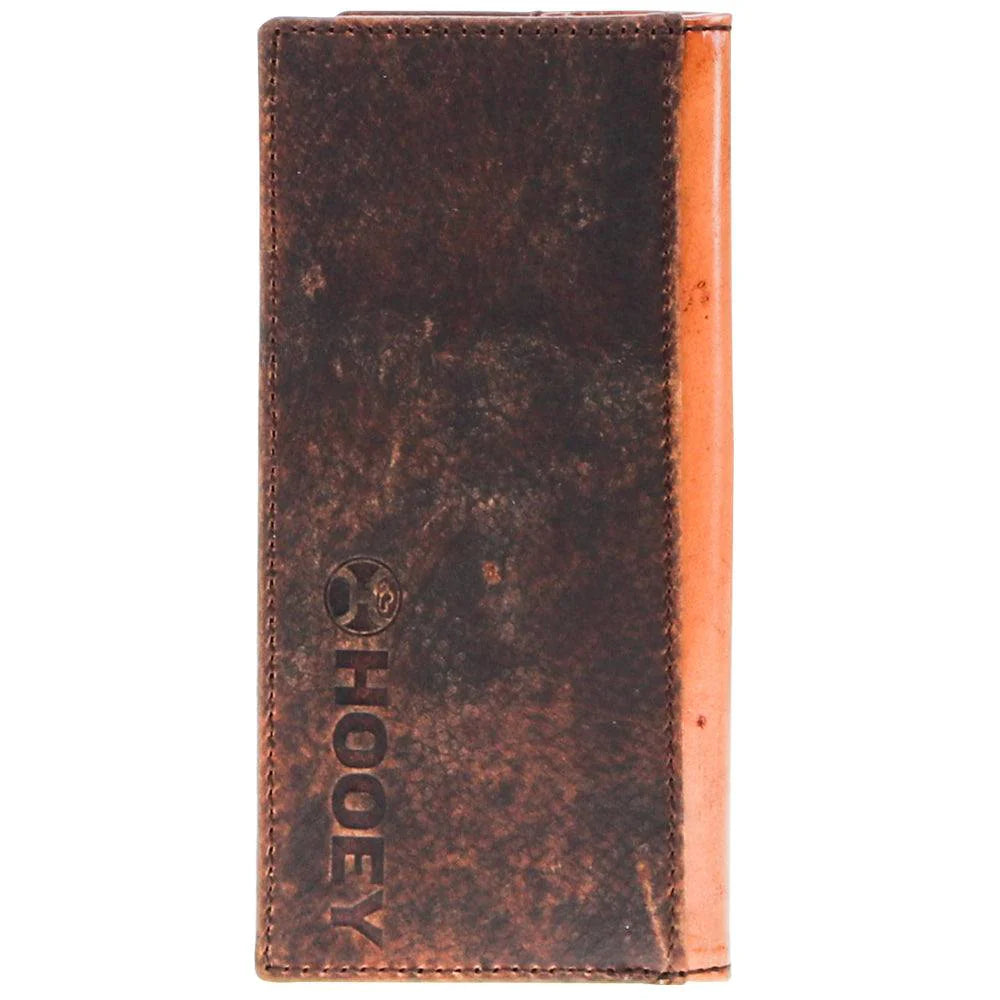 Hooey Grayson Hand Tooled Rodeo Wallet