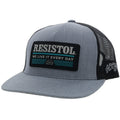Resistol 5 Panel With Rectangle Patch Trucker Cap