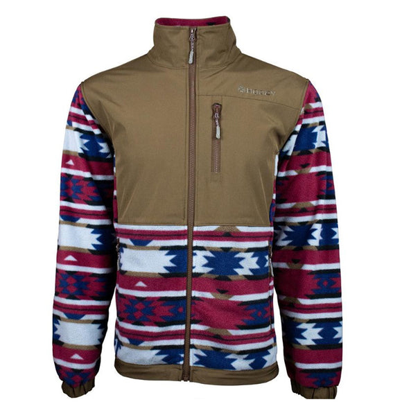 Hooey Mens Tech Aztec Print Jacket