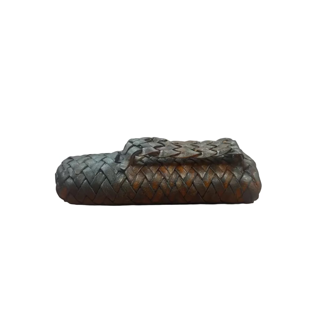 Laced Leather Knife Sheath w Belt loop