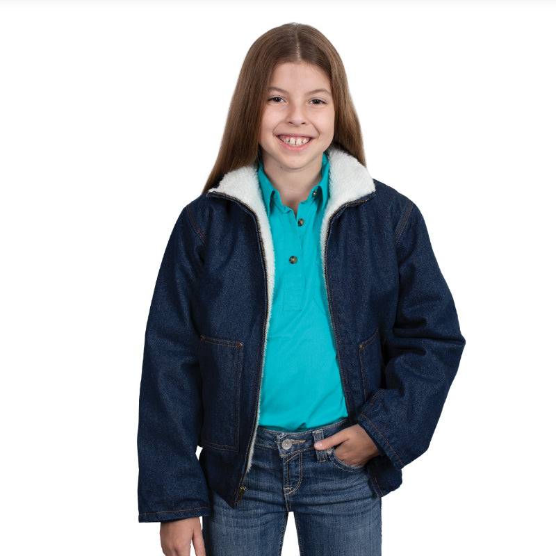 JC Jnr Diamantina Sherpa Denim Jacket