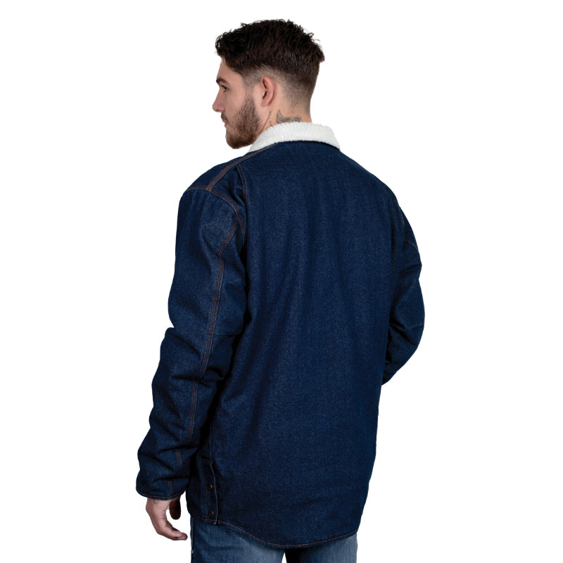 JC Mens Diamantina Sherpa Denim Jacket