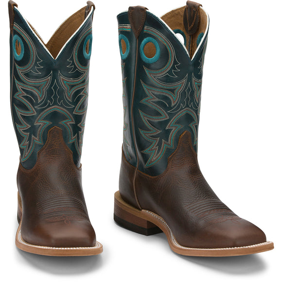 Justin Austin Teal 11in Boot