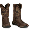 Justin Mens Driller 11in Waterproof Work Boot