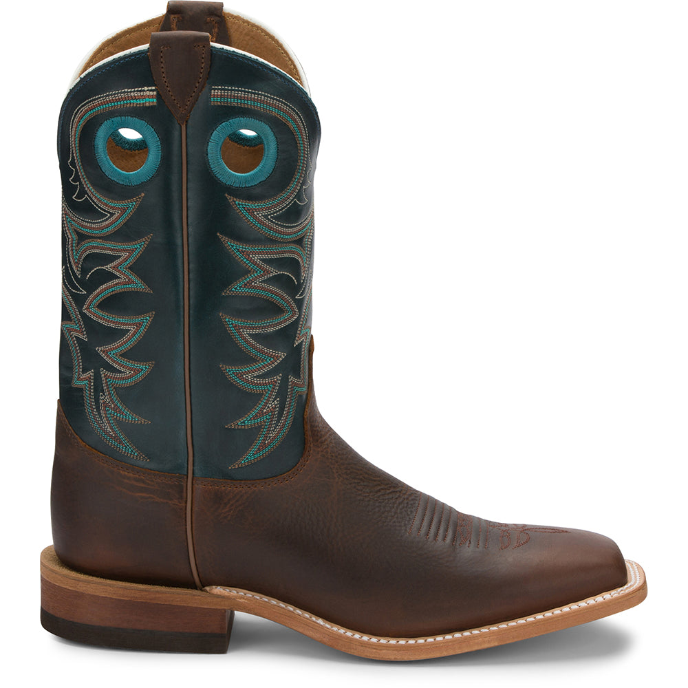 Justin Austin Teal 11in Boot