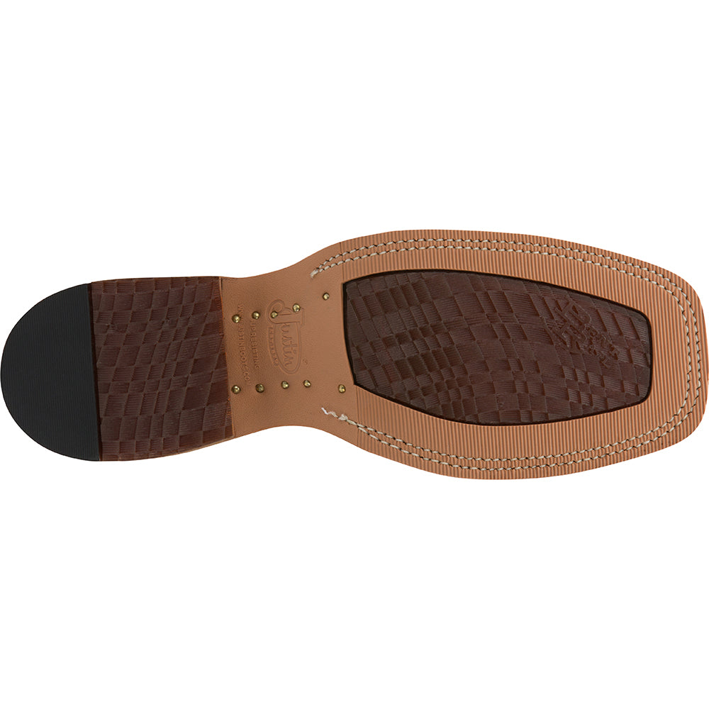 Justin Caddo Brown Mens Boots