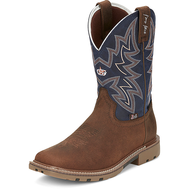 Justin Mens 11in Dusty Work Boot