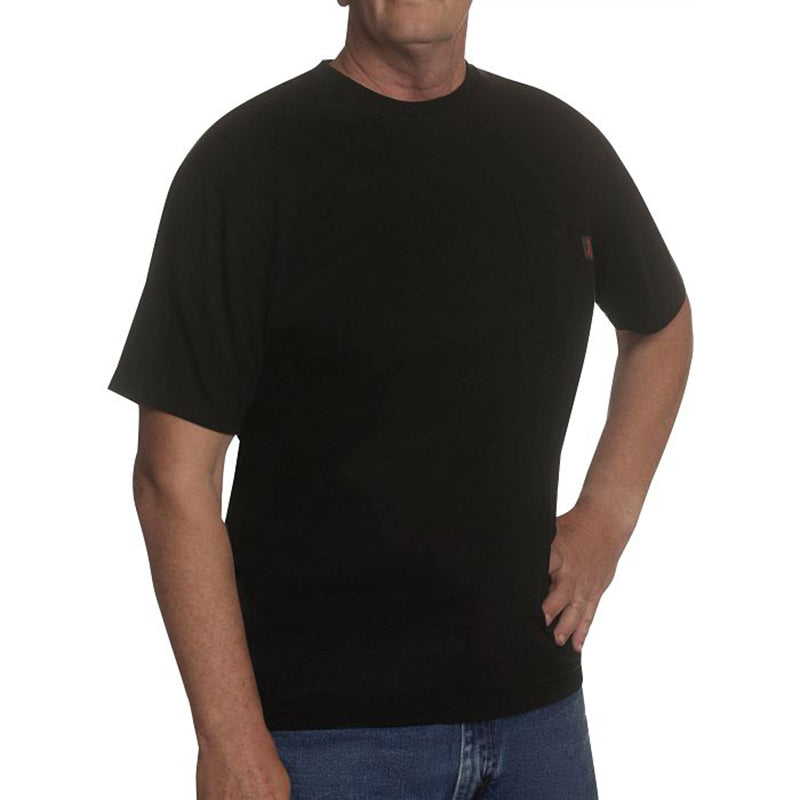 Justin Mens Workwear Pocket S/S Tee