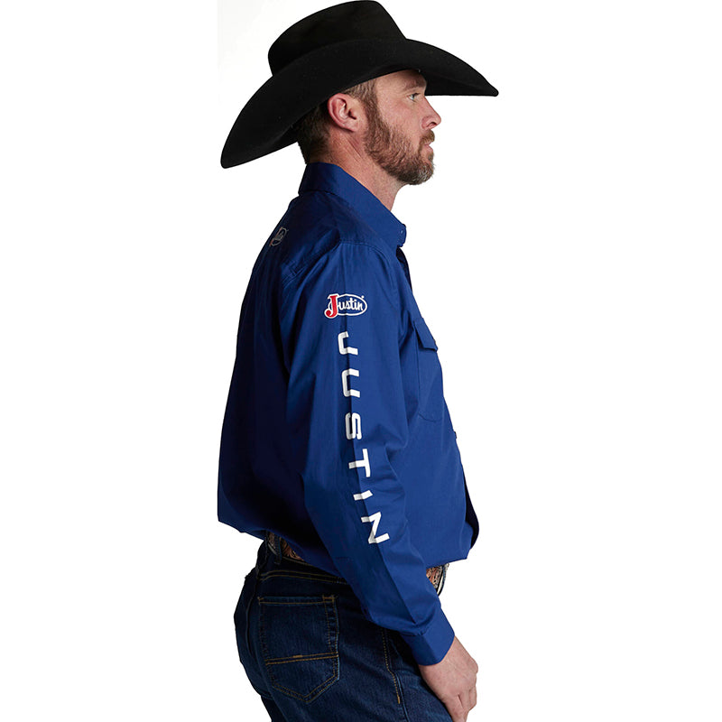 Justin Mens Team L/S Shirt