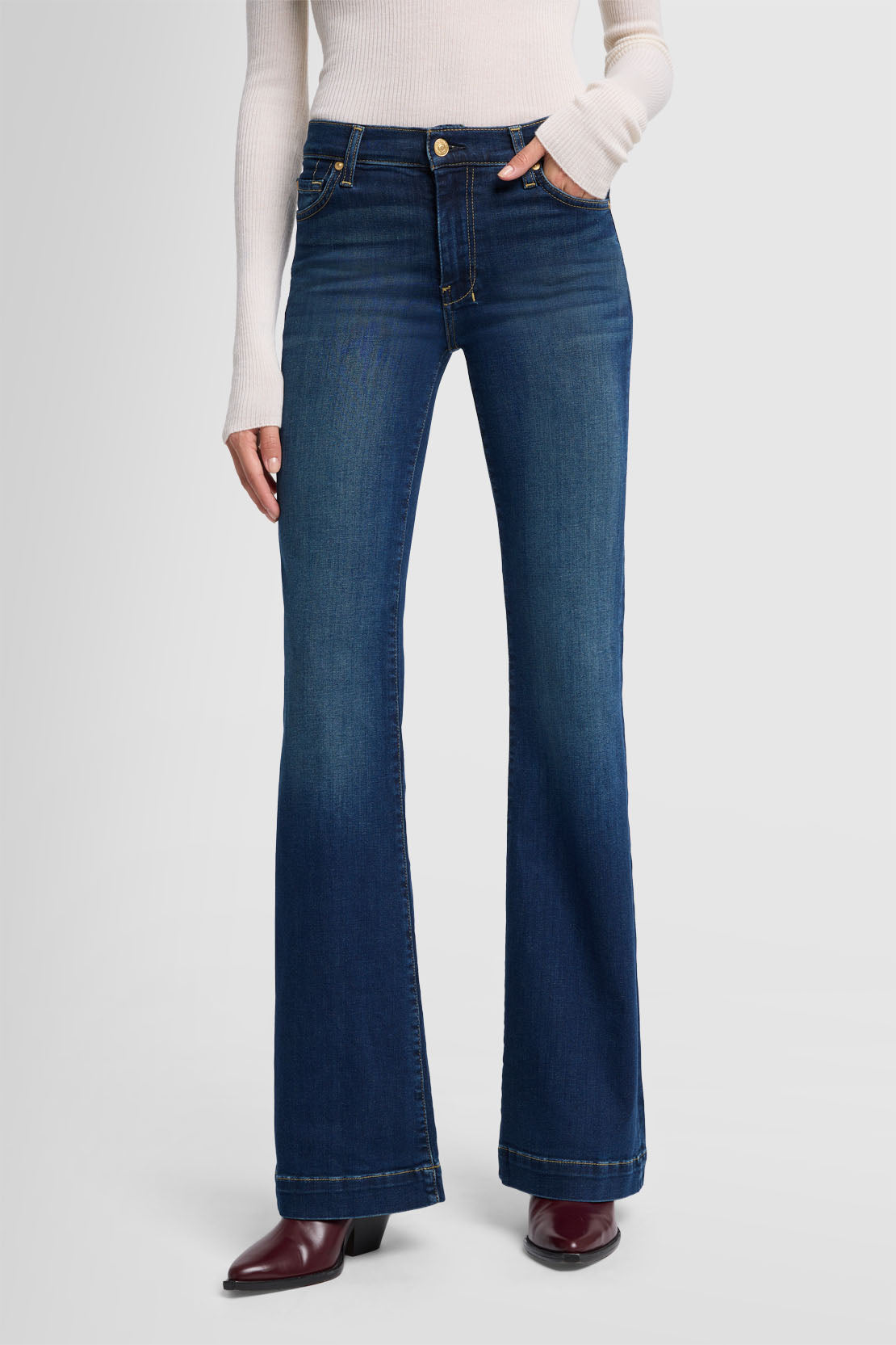 7 For All Mankind Womens Dojo Authentic Fate Jean