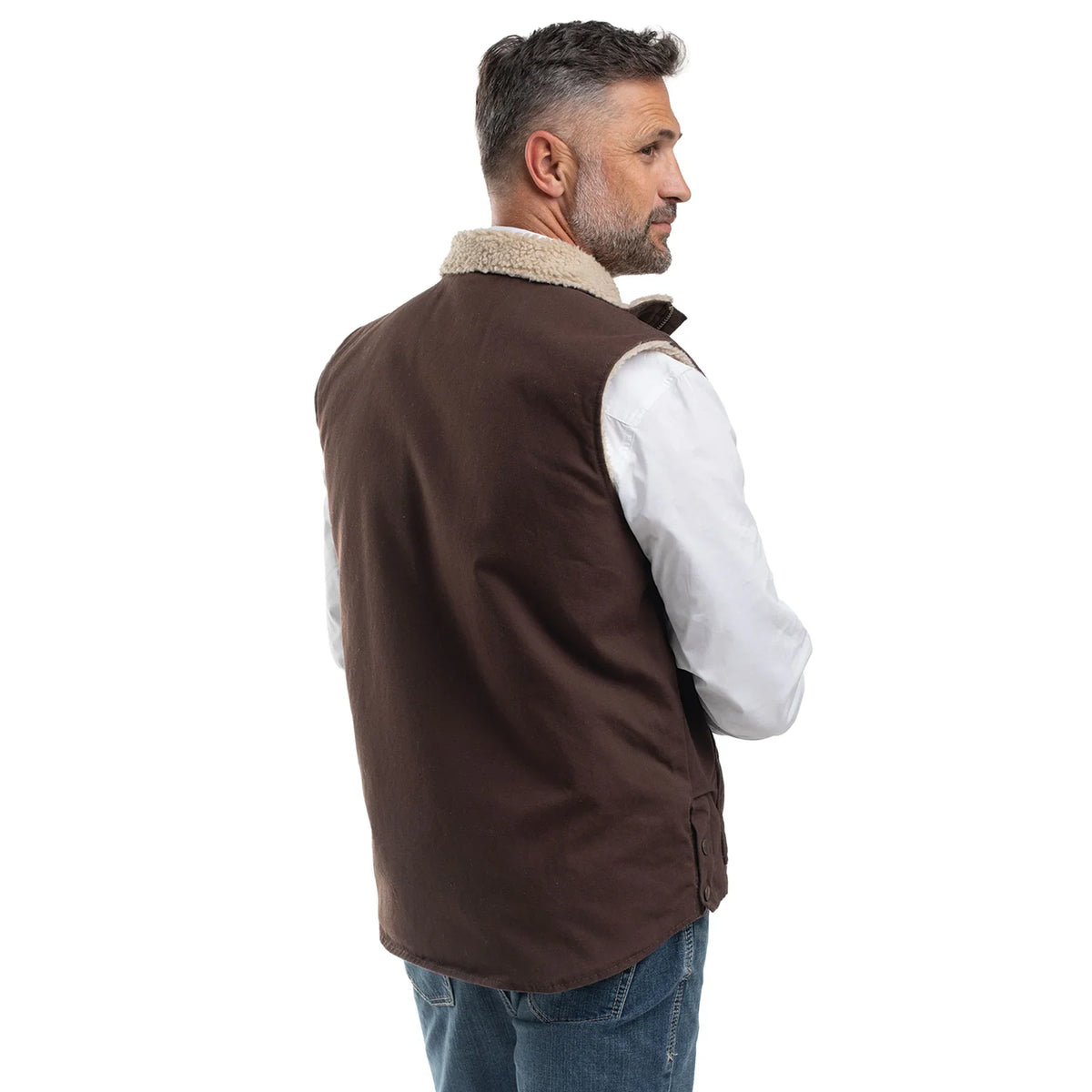 JC Mens Diamantina Sherpa Vest