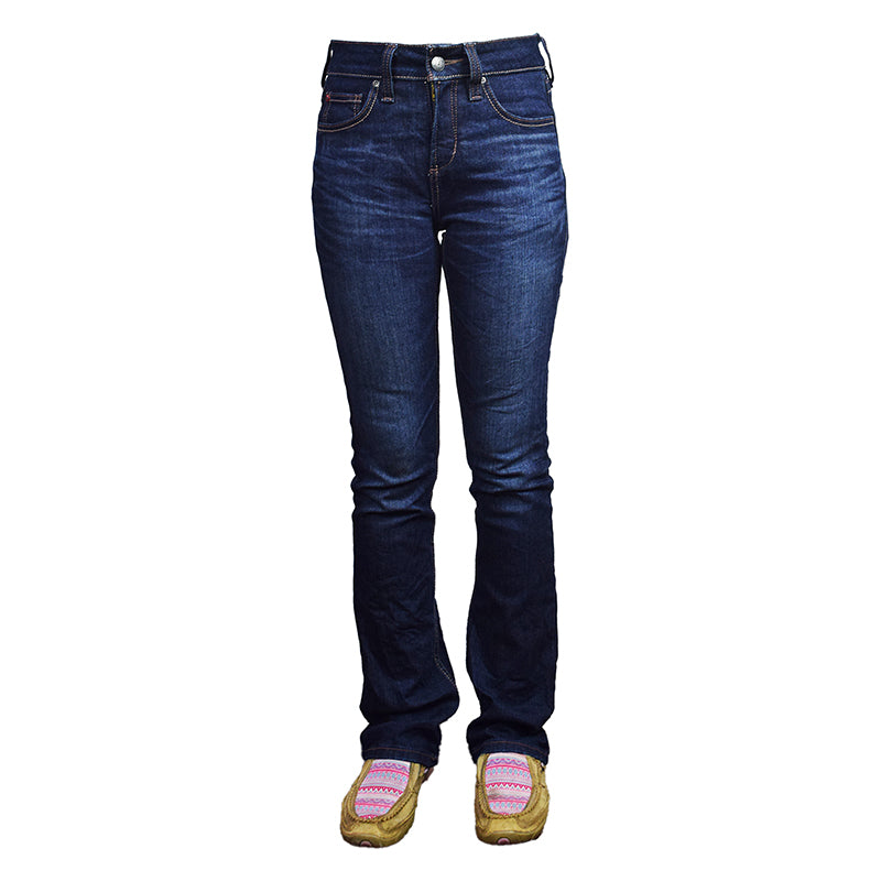 Justin Womens A2 1879 High Rise Boot Cut Jean