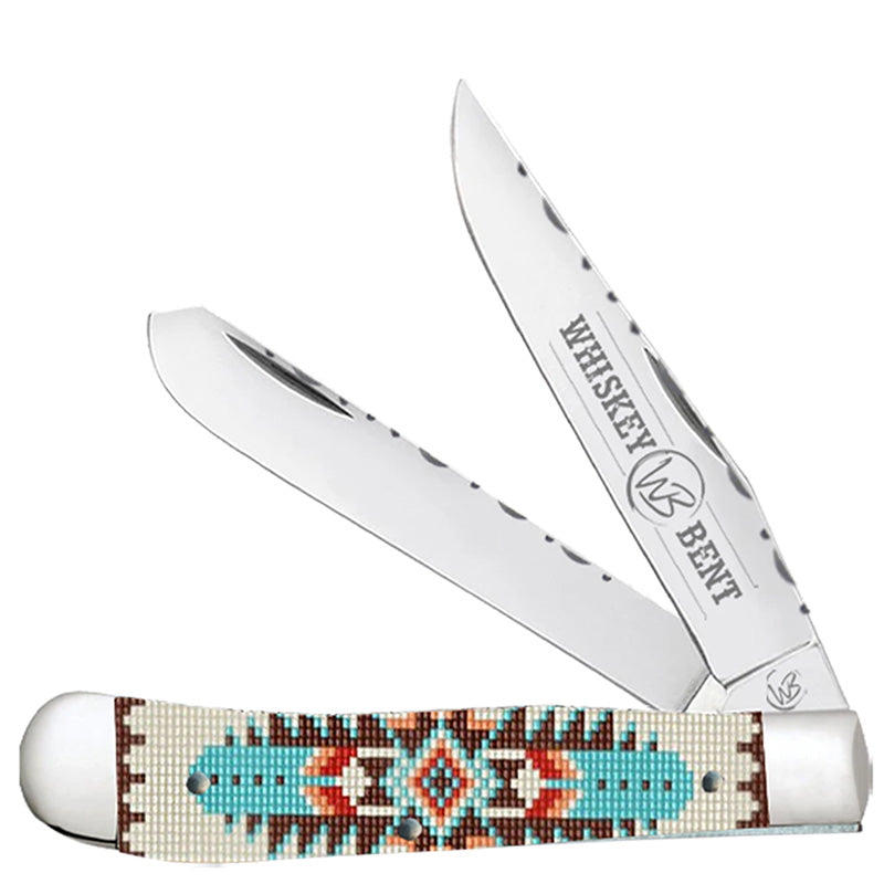 Whiskey Bent Trapper Twin Blade Knife