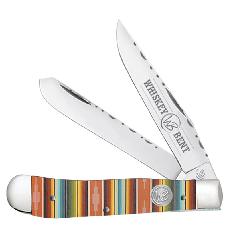 Whiskey Bent Trapper Twin Blade Knife