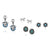 Montana Everyday Western Post Earrings Set 4