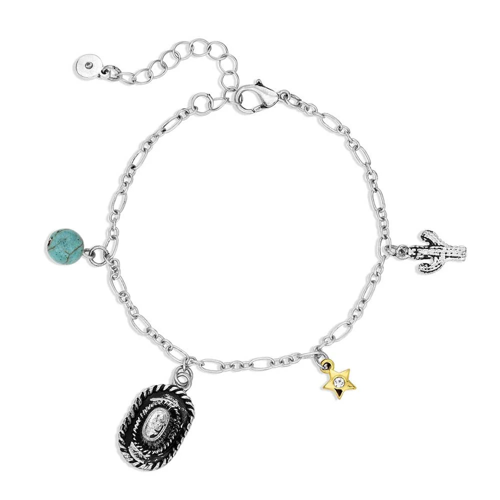 Montana Light Hearted Charm Bracelet