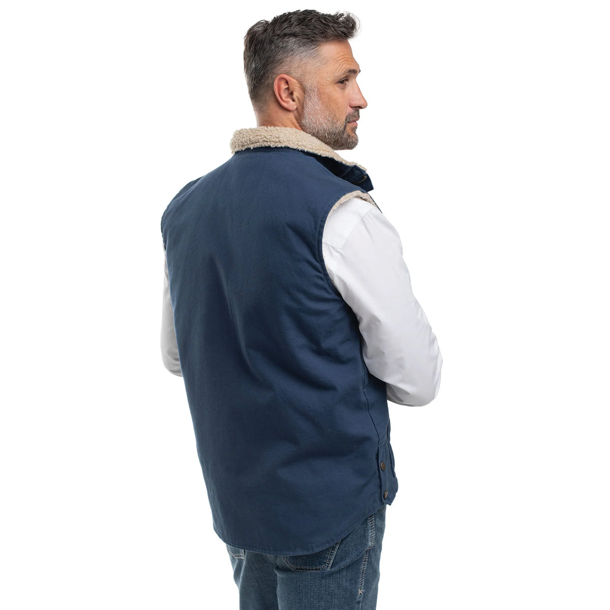 JC Mens Diamantina Sherpa Vest