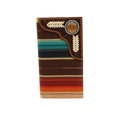 Nocona Rodeo Wallet Serape Cactus Concho