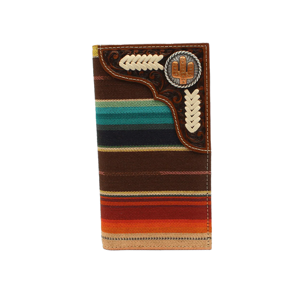 Nocona Rodeo Wallet Serape Cactus Concho