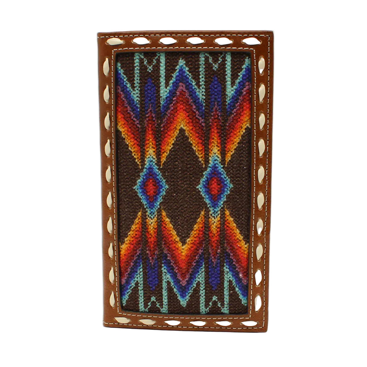 Nocona Rodeo Wallet Southwest Buck Lace
