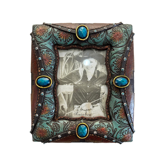Pure Western Studded Picture Frame 3.5X5