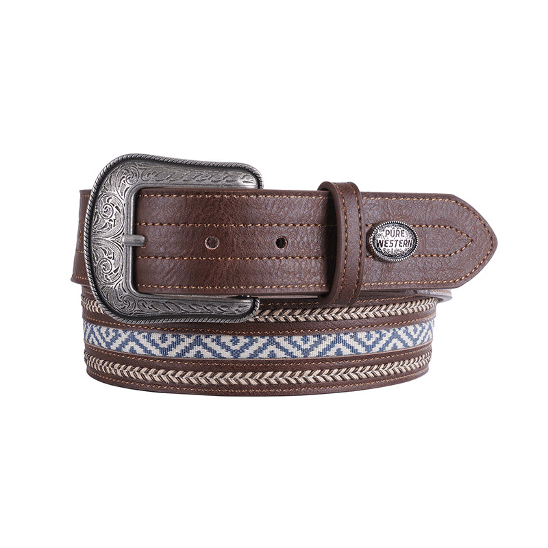 Pure Western Mens Miller Belt