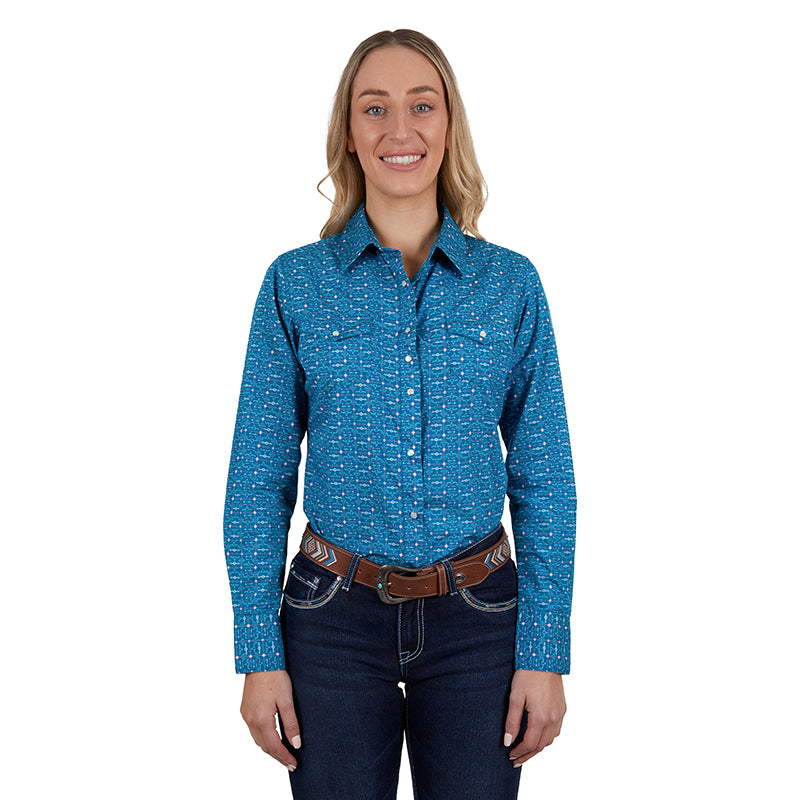 Pure Western Womens Tomeka L/S Shirt