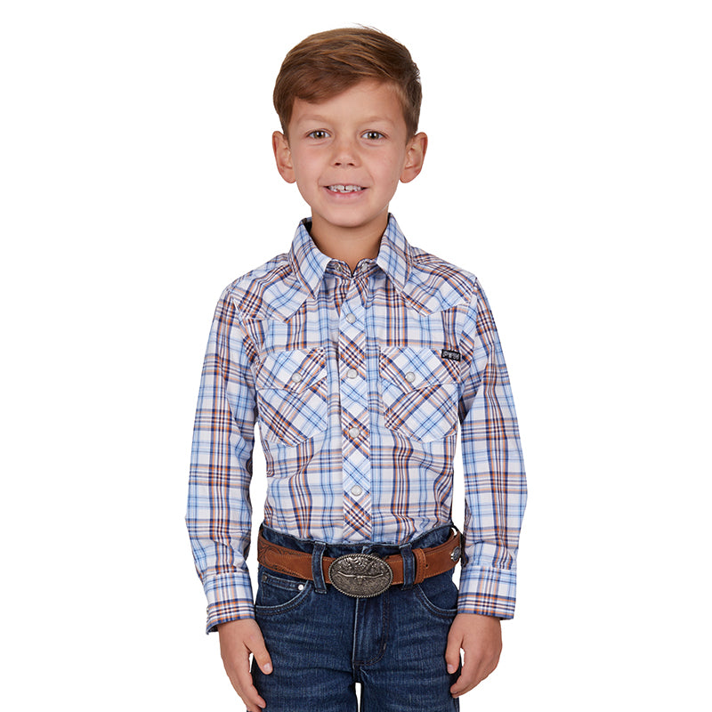 Pure Western Boys Lucas L/S Shirt