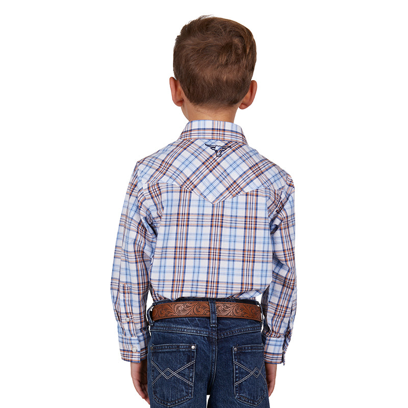 Pure Western Boys Lucas L/S Shirt