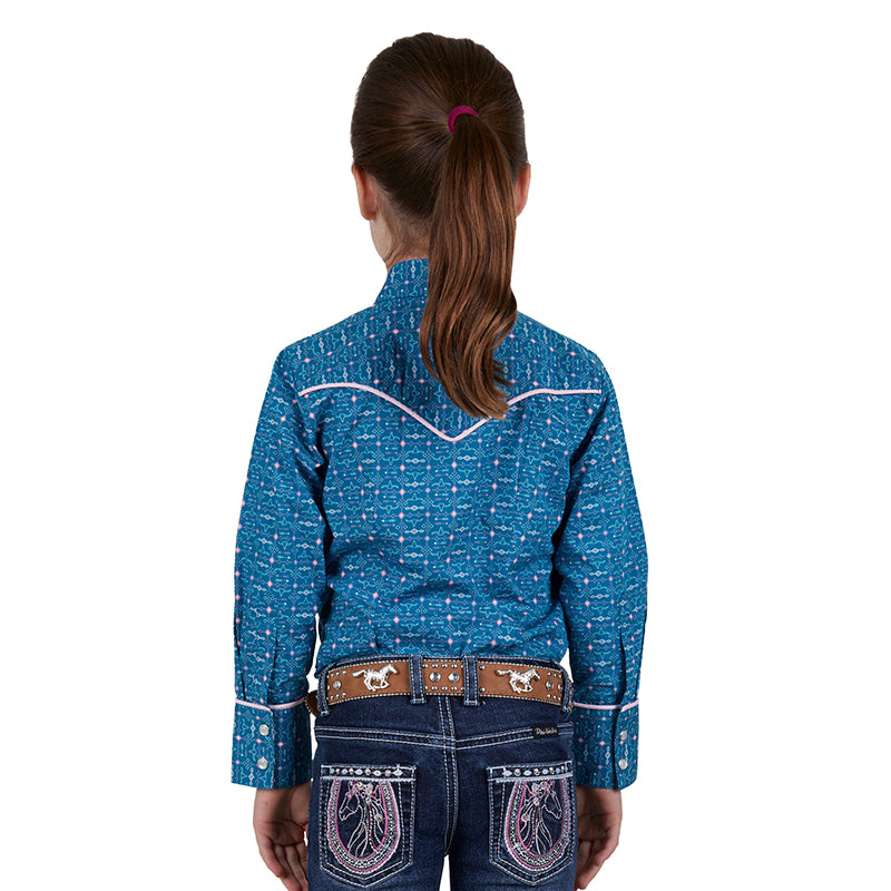 Pure Western Girls Tomeka L/S Shirt