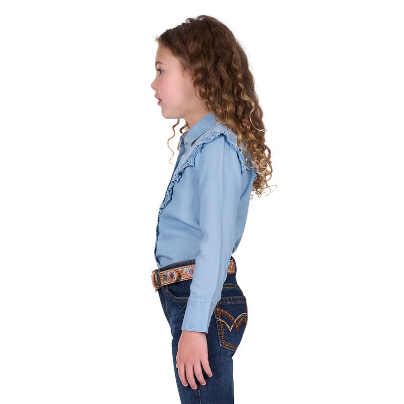Pure Western Girls Pheobe L/S Shirt