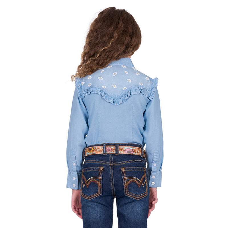 Pure Western Girls Pheobe L/S Shirt