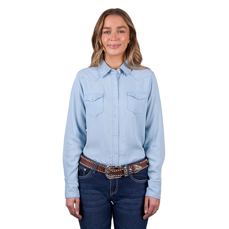 Pure Western Womens Wanda L/S Shirt
