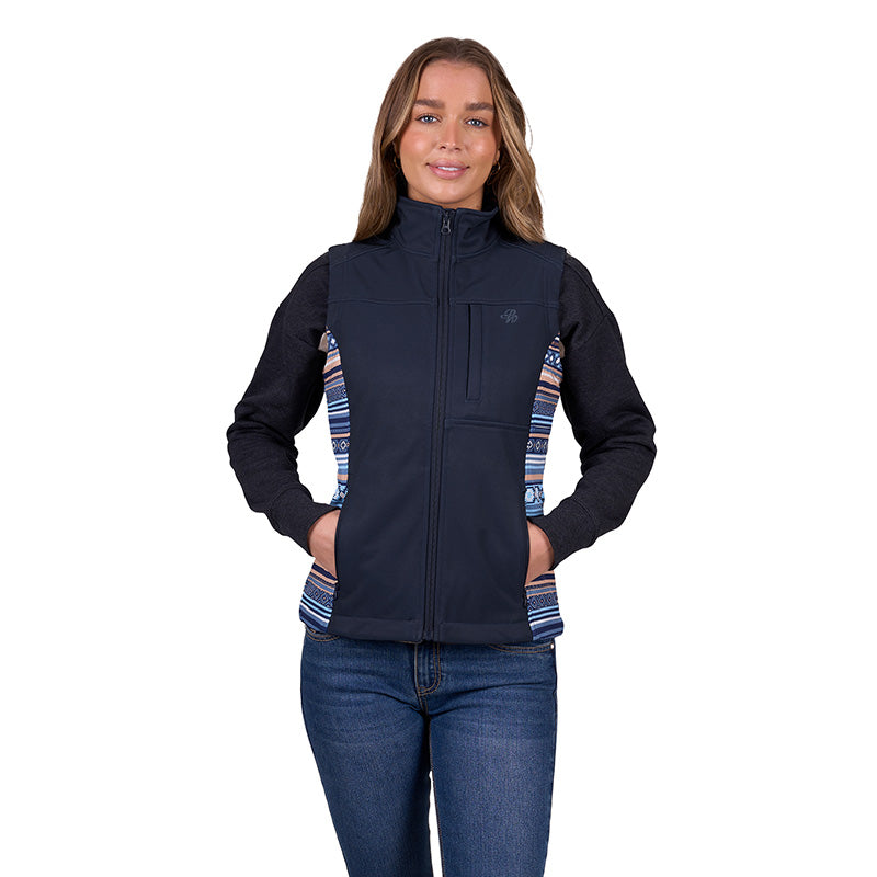 Pure Western Womens Misha Softshell Vest