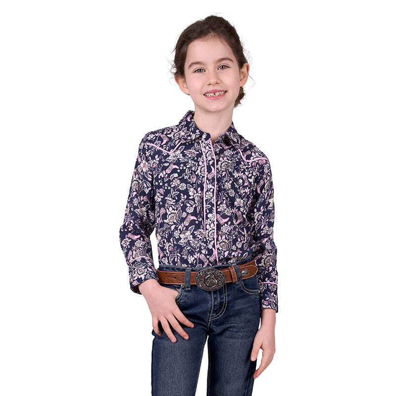 Pure Western Girls Hannah L/S Shirt