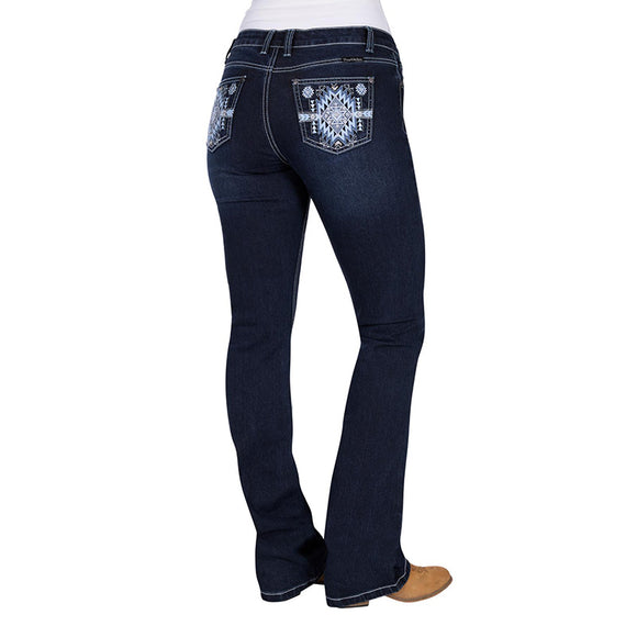 Pure Western Womens Lyn Relaxed Rider Jean