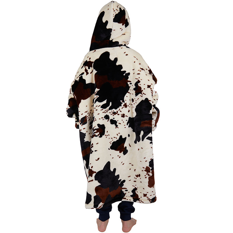 Pure Western Kids Cow Snuggle Hoodie
