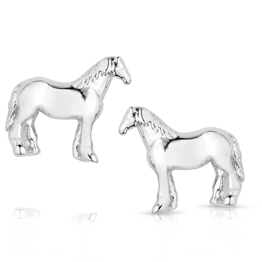 Montana Earrings AQHA Horse
