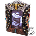Longhorn w Silver Detail Photo Frame 11x8.5in