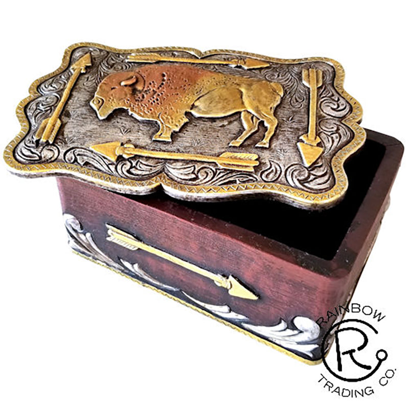 Buffalo Trinket Box