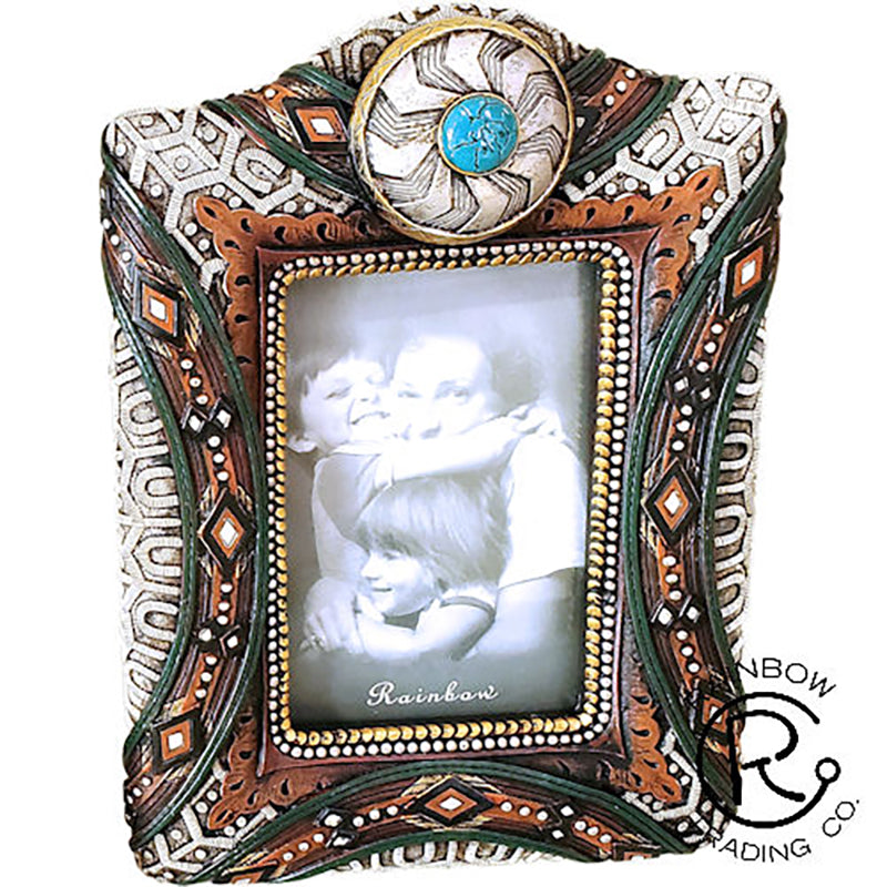Silver Concho 5x7 Frame