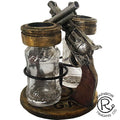Double Gun Salt and Pepper Holder