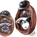 Cowboy Hat w Rope Beer Opener