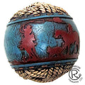 Turquoise Roper Ball Ornament