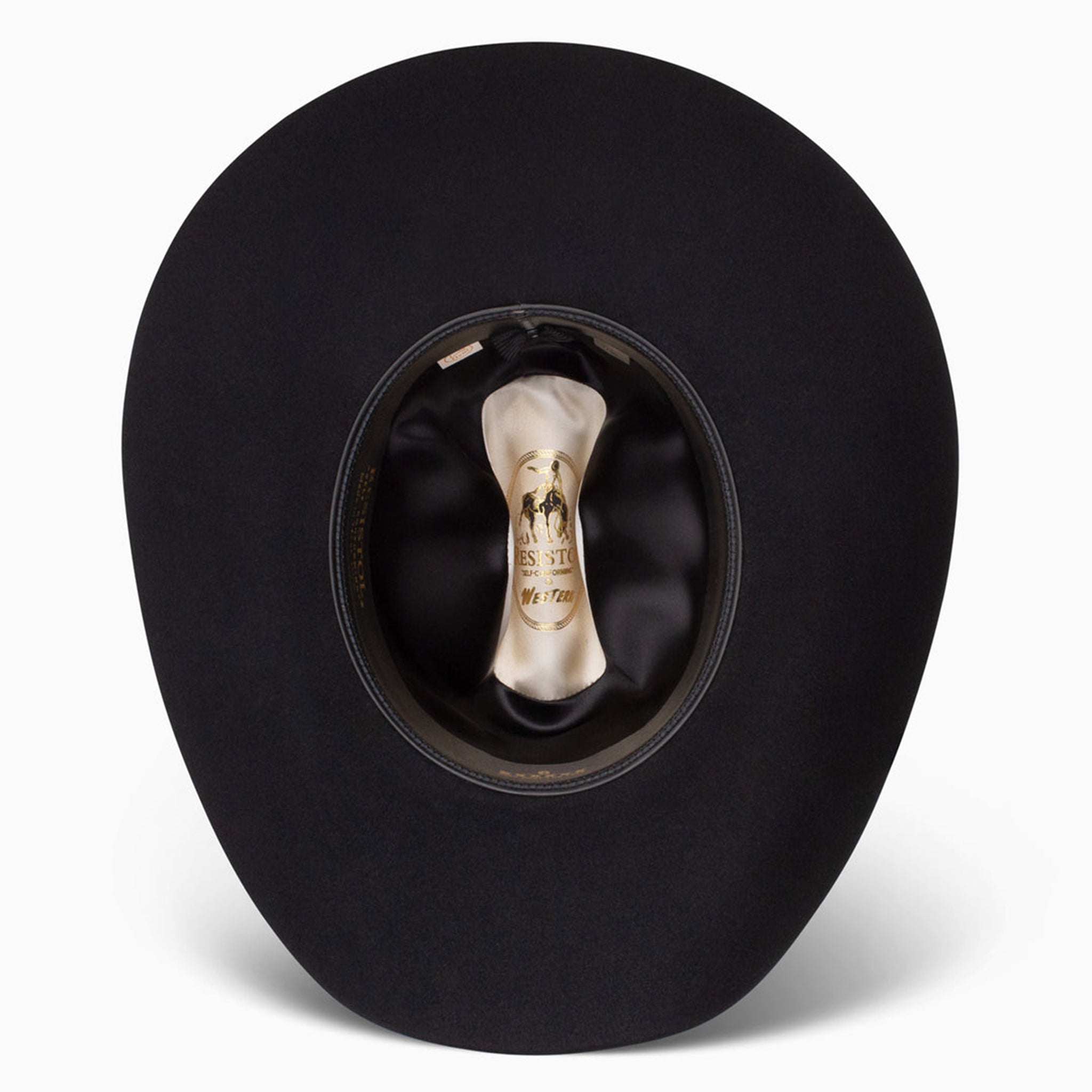 Resistol Midnight 6X 4in Brim Hat