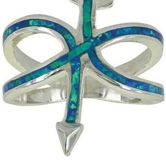 Montana Ring Set your Intenetions Opal Arrow