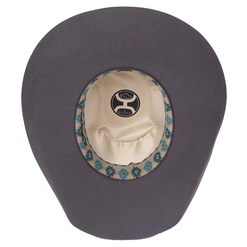 Resistol Silver Smoke Hooey 4X Wool Felt Hat