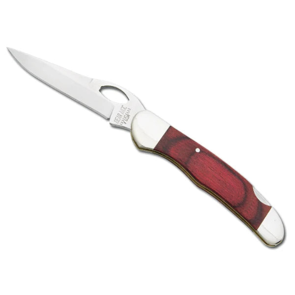 Rosewood Locking Knife with Clip